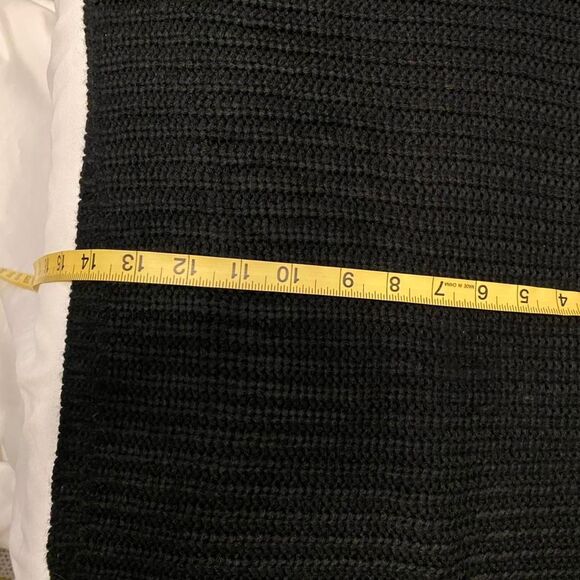 She + Sky Tan and Black Midriff Sweater - Picture 5 of 7